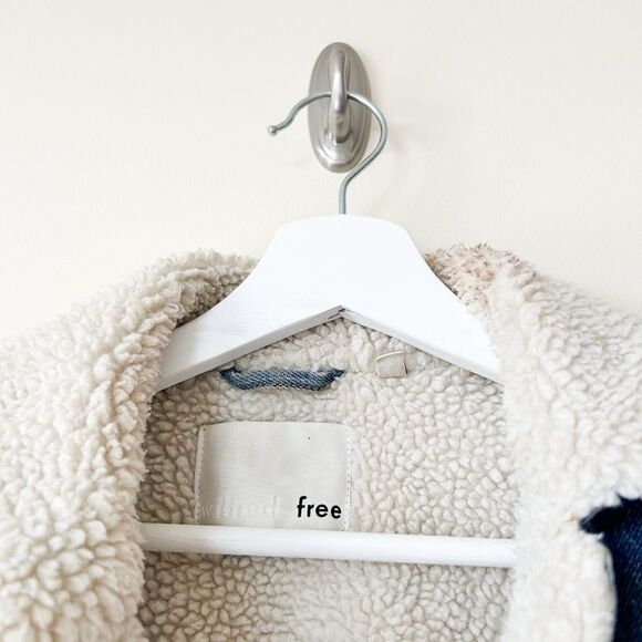 Wilfred Light Blue Jean Jacket with White Accents - Picture 6 of 7